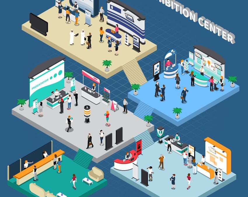 business exposition center rendering