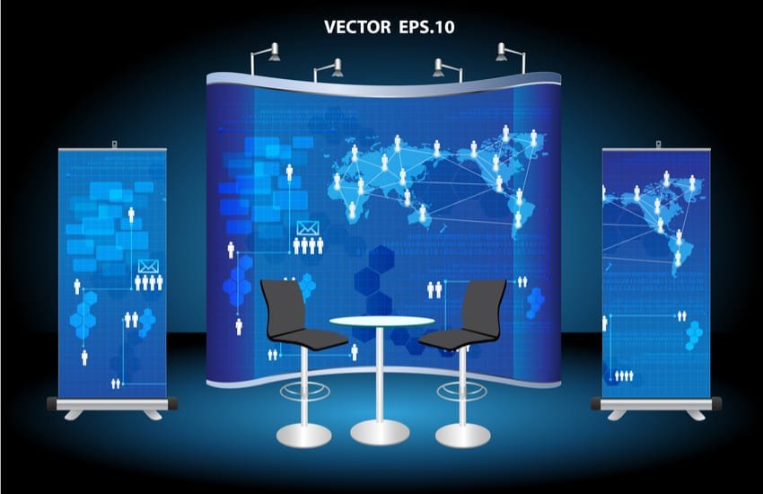 A great trade show booth