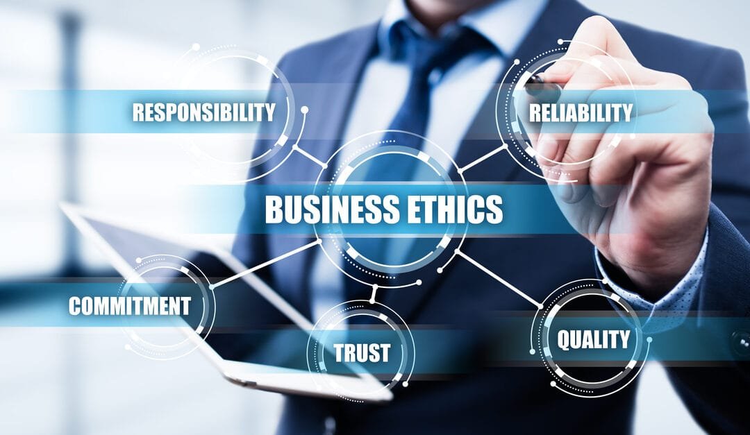business ethics and responsibilities graphic