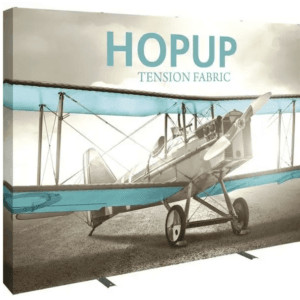 HOPUP 10FT STRAIGHT FULL HEIGHT TENSION FABRIC DISPLAY