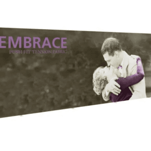 EMBRACE 20FT FULL HEIGHT PUSH-FIT TENSION FABRIC DISPLAY