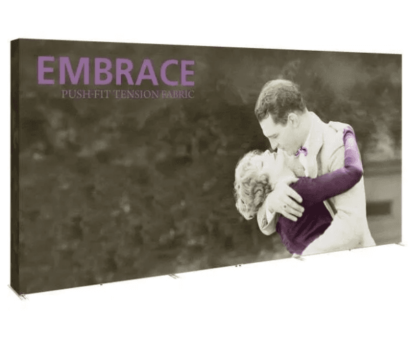 EMBRACE 15FT FULL HEIGHT PUSH-FIT TENSION FABRIC DISPLAY
