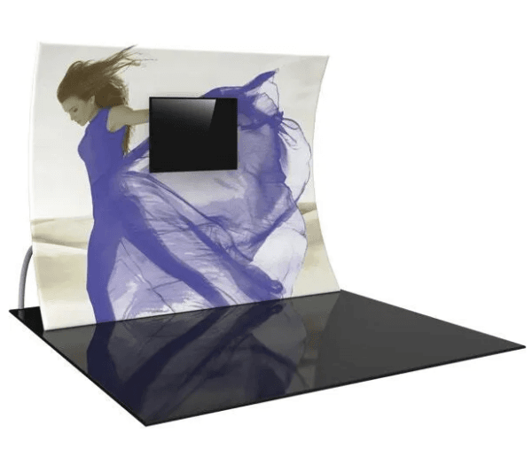 FORMULATE MASTER 10FT VC6 VERTICAL CURVE FABRIC BACKWALL