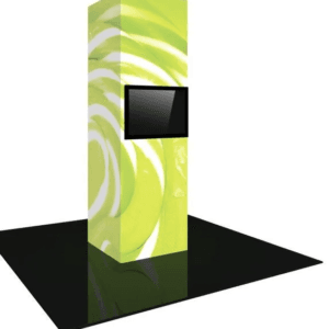VECTOR FRAME MODULAR BACKLIT MONITOR TOWER 03 (3' X 10')