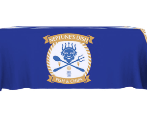 6 ft. 4-Sided Regular Stretch Table Throw